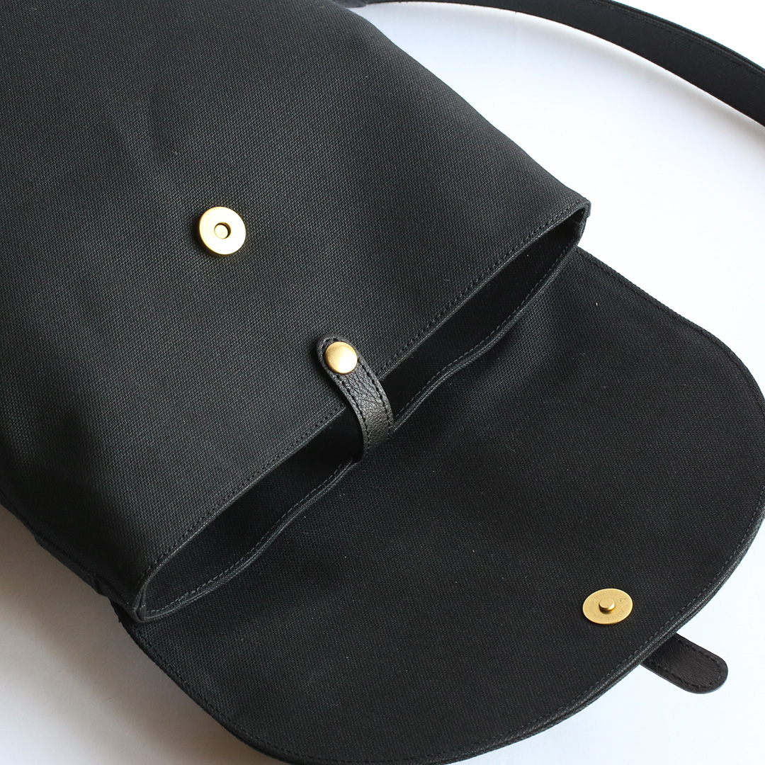 8号帆布リュックの開口部