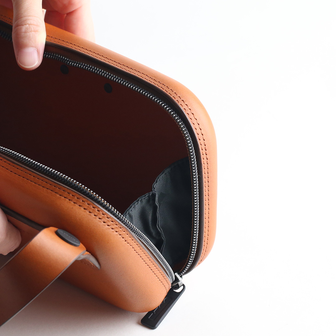 MONTBOOK Tondo トラベルポーチ(横) 内装