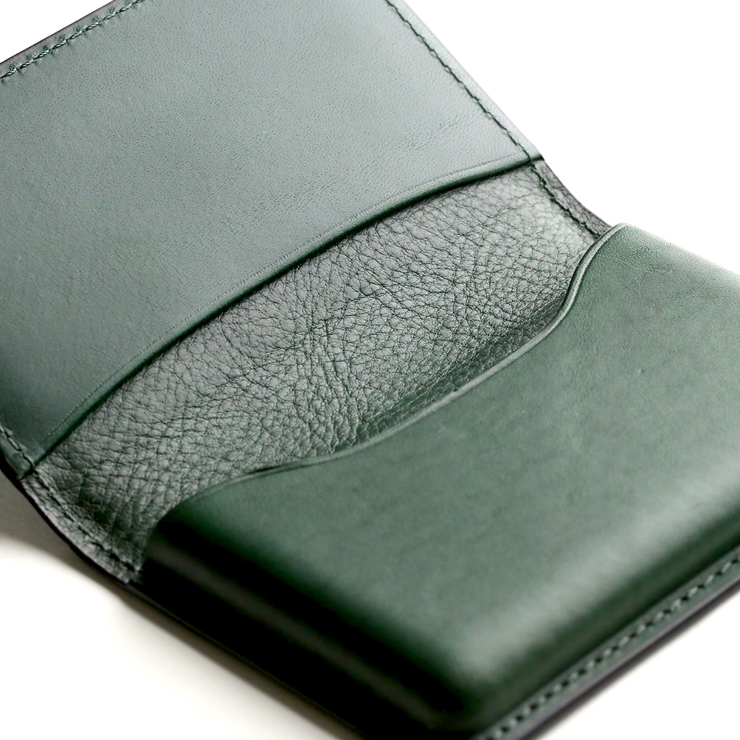 MONTBOOK Tondo 名刺入れ 革の質感