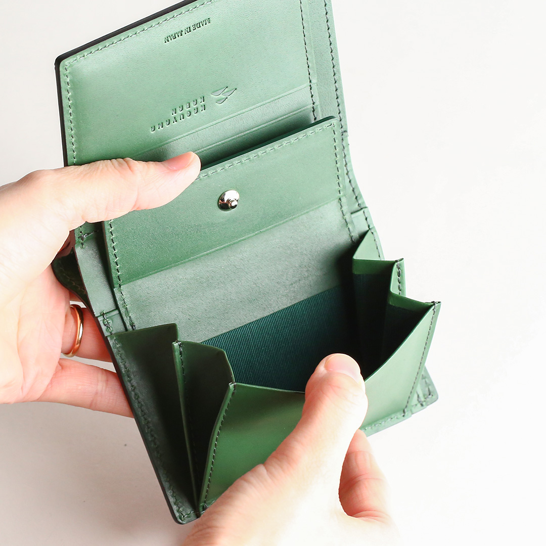 Limen（リメン）二つ折り財布 コイン収納