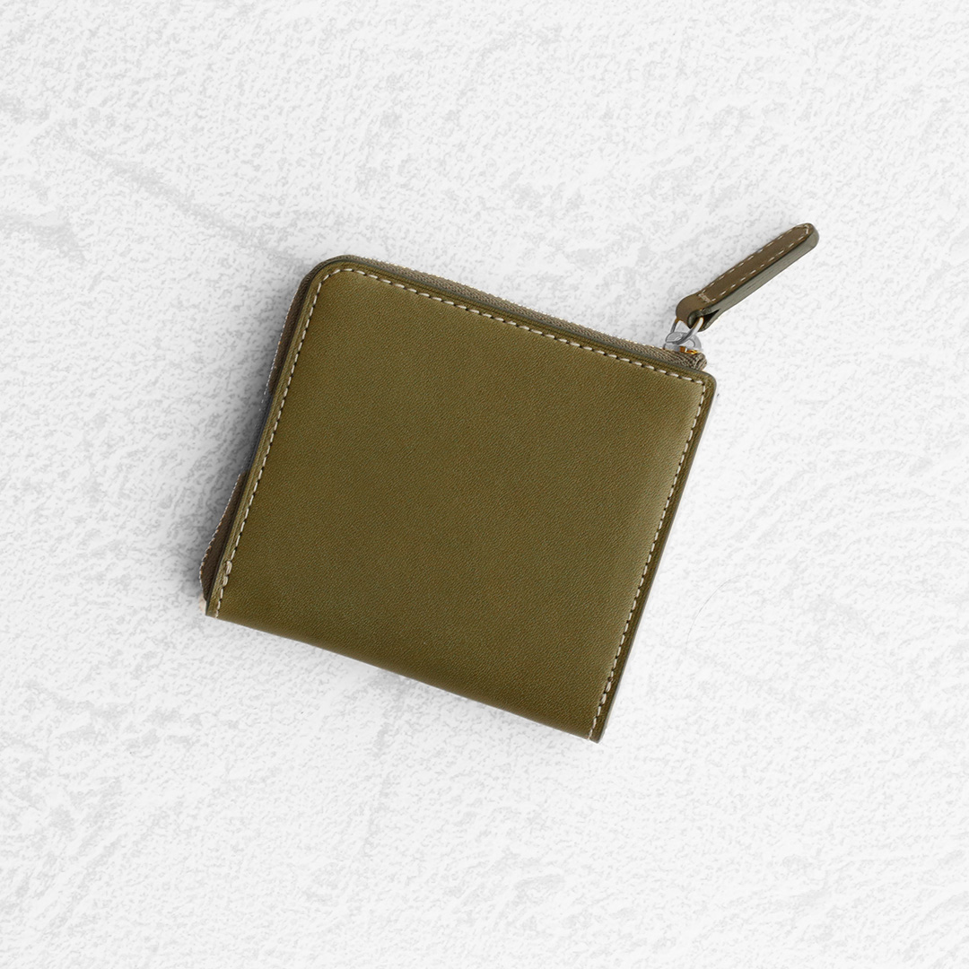 栃木レザーLファスナーミニ財布 | 香久山鞄